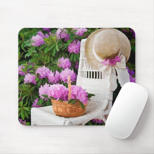 Azalea Garden Mousepad (Mit Mouse)