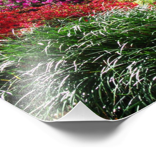 Azalea Gardens Fotodruck (Ecke)