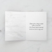 Azalea Garten mit Stuhl und Hut Karte (Innenseite)