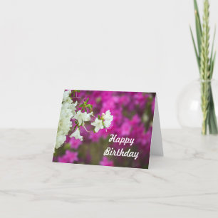 Azalea Geburtstag Karte