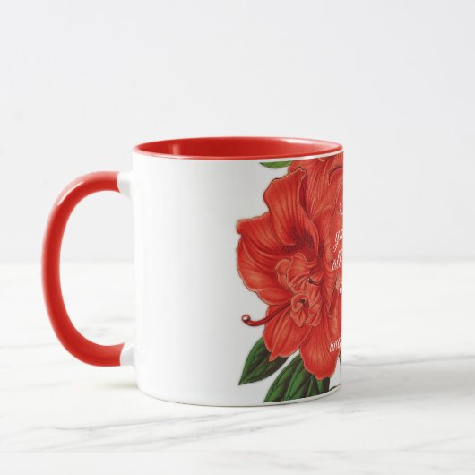 Azalea (indica) Großherzogtum, glücklich Tasse (Links)