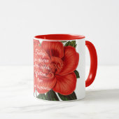 Azalea (indica) Großherzogtum, glücklich Tasse (VorderseiteRechts)