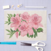 Azalea Indica (Hybrida) Gigantiflora von Lemaire Seidenpapier (Handwerk)