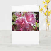 Azalea, Karte (Gelbe Blume)
