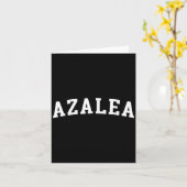Azalea Karte (Gelbe Blume)