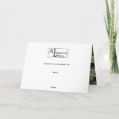 Azalea, Karte (Rückseite)