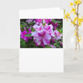 Azalea, Karte (Gelbe Blume)