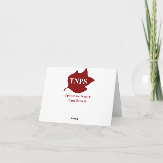 Azalea Note Card Karte (Rückseite)