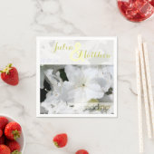 Azalea - Persönliches Hochzeitspapier Napkins Serviette (Beispiel)