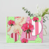Azalea Scrapbook Save the Date (Stehend Vorderseite)