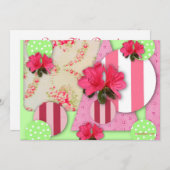 Azalea Scrapbook Save the Date (Vorne/Hinten)