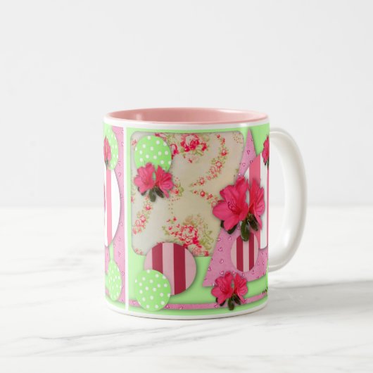 Azalea Scrapbook Tasse (VorderseiteRechts)