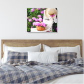 Azalea Summer Leinwanddruck (Insitu (Schlafzimmer))
