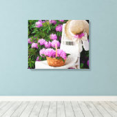 Azalea Summer Leinwanddruck (Insitu (Holzboden))