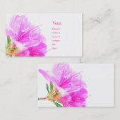Azalea Visitenkarte (Vorne/Hinten)