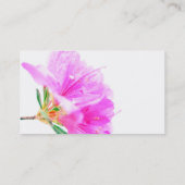 Azalea Visitenkarte (Rückseite)