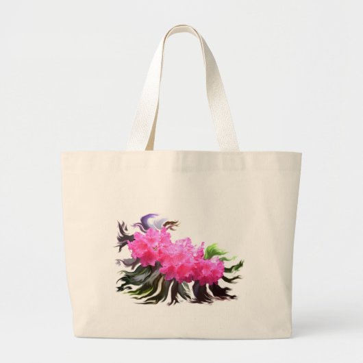 Azaleas Jumbo Stoffbeutel (Vorne)