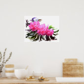 Azaleas Poster (Küche)