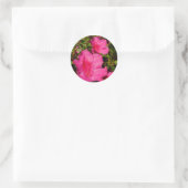 Azaleas Runder Aufkleber (Tasche)