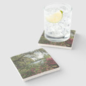 Azaleen, Airlie Gärten Steinuntersetzer (Seitenansicht)