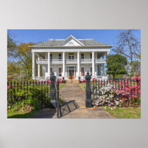 Azaleen Chilton-Lipstate-Taylor-Haus Tyler Texas Poster