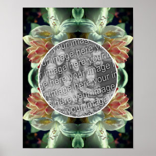 Azaleenblüten schaffen Sie Ihr eigenes Foto Poster