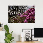 Azalia und Magnolia Poster (Heimbüro)