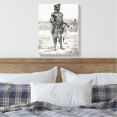 Azandeh Binsa oder Hexendoktor Leinwanddruck (Insitu (Schlafzimmer))