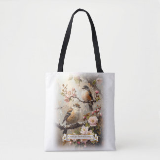 Azantalight ~ Birds of Henislight Tote Bag Tasche