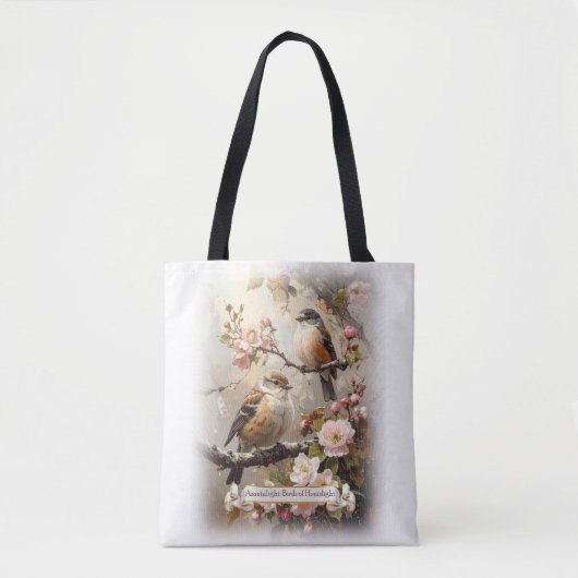 Azantalight ~ Birds of Henislight Tote Bag Tasche (Vorderseite)
