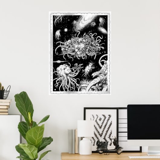 Azathoth Poster (Heimbüro)