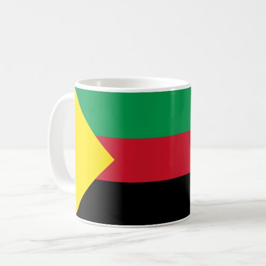 Azawad Flag Kaffeetasse (Vorderseite Links)