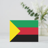 Azawad Flag Postkarte (Stehend Vorderseite)