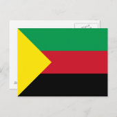 Azawad Flag Postkarte (Vorne/Hinten)