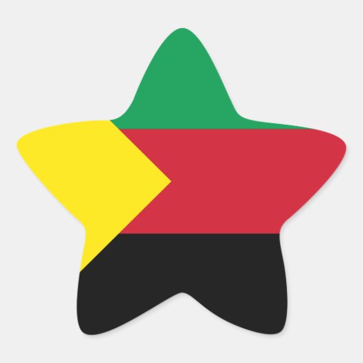 Azawad Flag Stern-Aufkleber (Vorderseite)