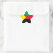 Azawad Flag Stern-Aufkleber (Tasche)