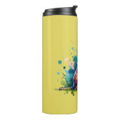 Azawakh Dog Thermosbecher (Nach links gedreht)