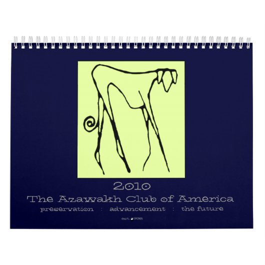 Azawakh Kalender 2010 (Titelbild)