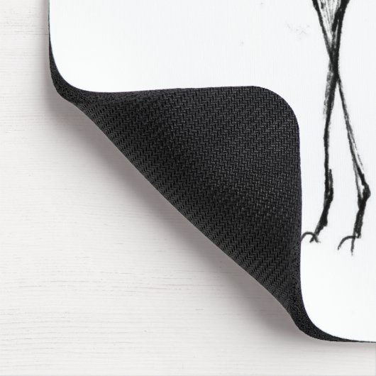 Azawakh Mousepad 2 durch David Moore (Ecke)