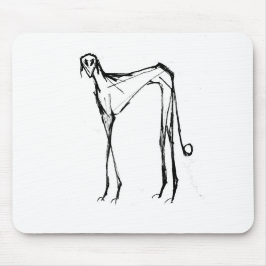 Azawakh Mousepad 2 durch David Moore (Vorne)