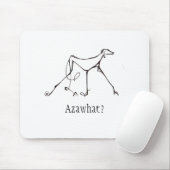 Azawakh Mousepad Entwurf durch David Moore (Mit Mouse)