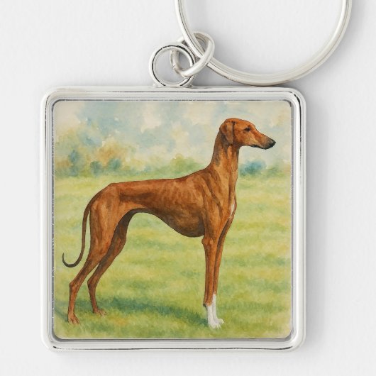 Azawakh Schlüsselanhänger (Vorne)