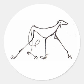 Azawakh Sticker von David Moore