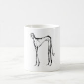 Azawakh Tasse 2 durch David Moore (Mittel)
