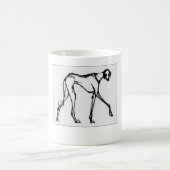 Azawakh Tasse 3 durch David Moore (Mittel)