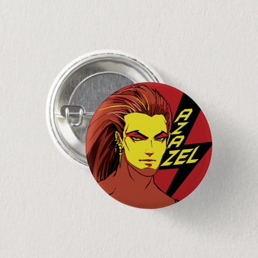 Azazel Button (Vorne & Hinten)