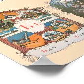 Azbuka (Alphabet) von Alexander Benois Poster (Ecke)