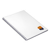 AZDCS gewundenes Notizbuch Notizblock (Rechte Seite)