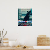 Azeerta - Kommen Sie nach Amerika Poster (Küche)