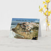 Azenhas Do Mar, Portugal Karte (Gelbe Blume)